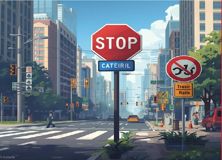 آموزش علائم و تابلوها